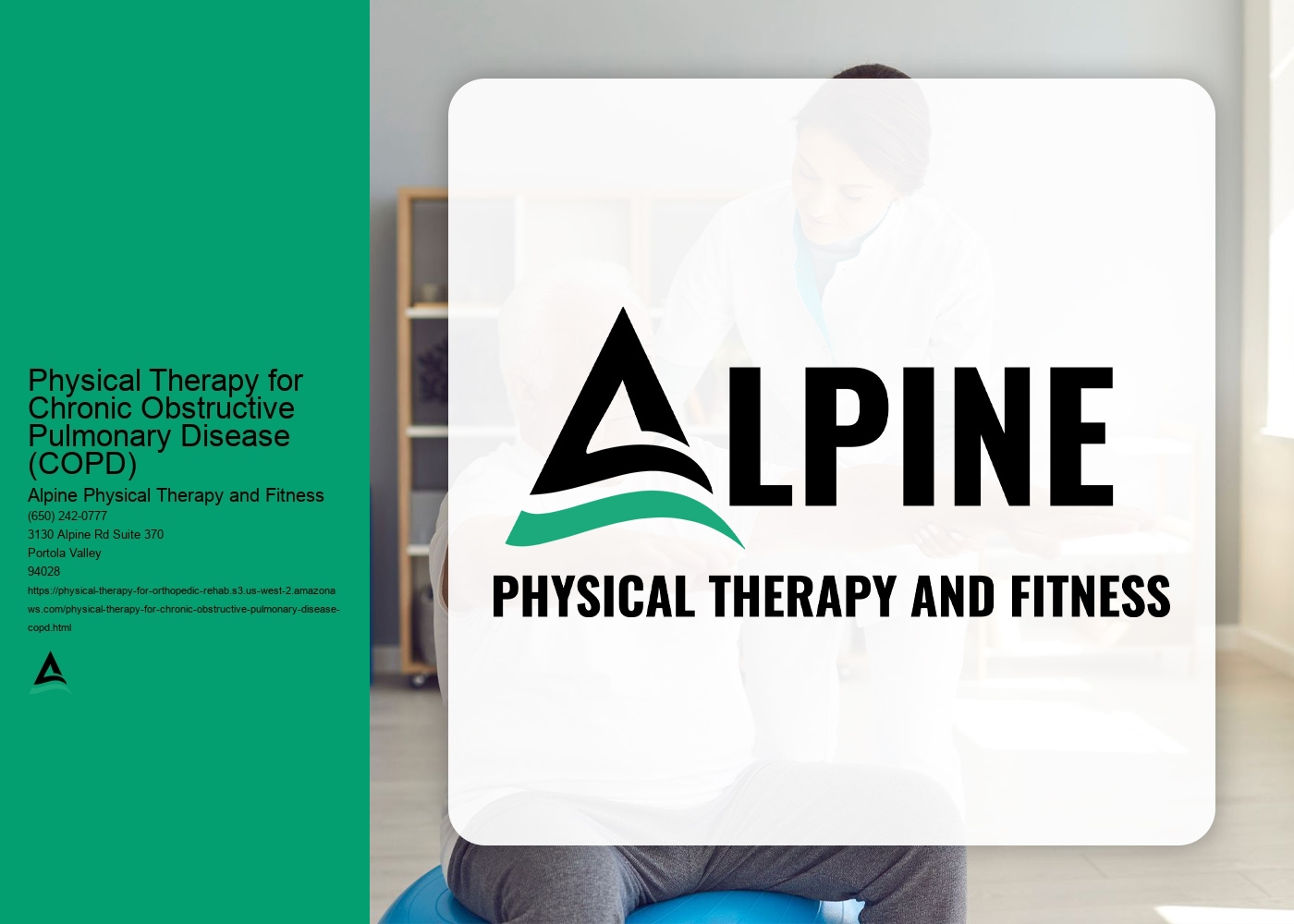 Can physical therapy improve lung function in individuals with COPD?